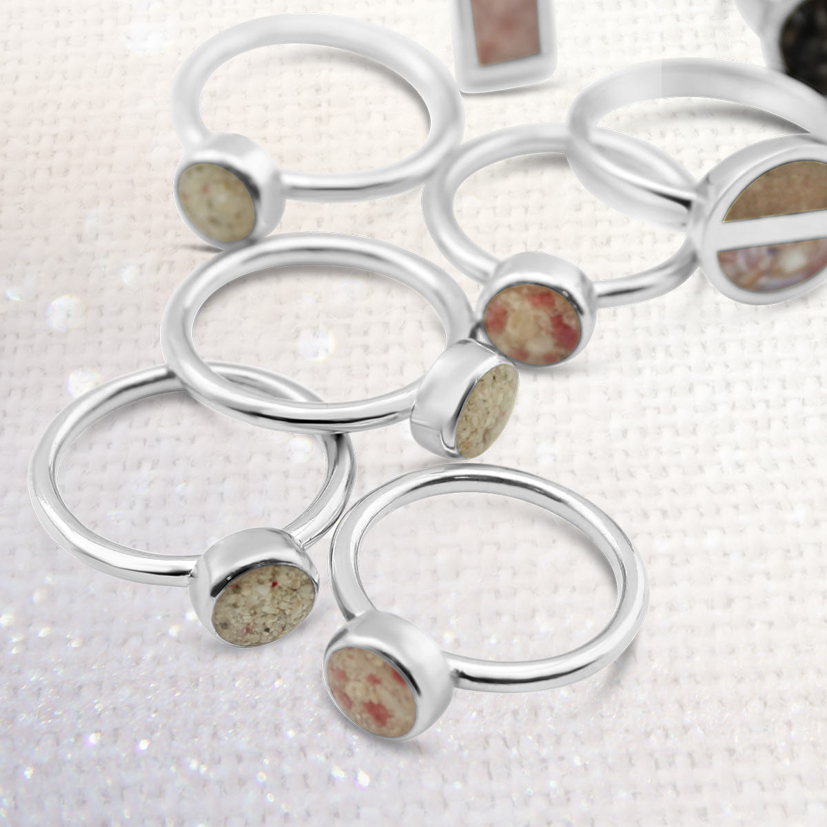 gifts under 50 round stacker rings