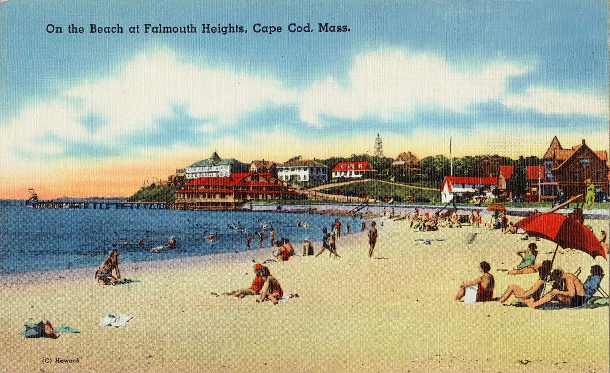 Falmouth Heights, Cape Cod Sand Story
