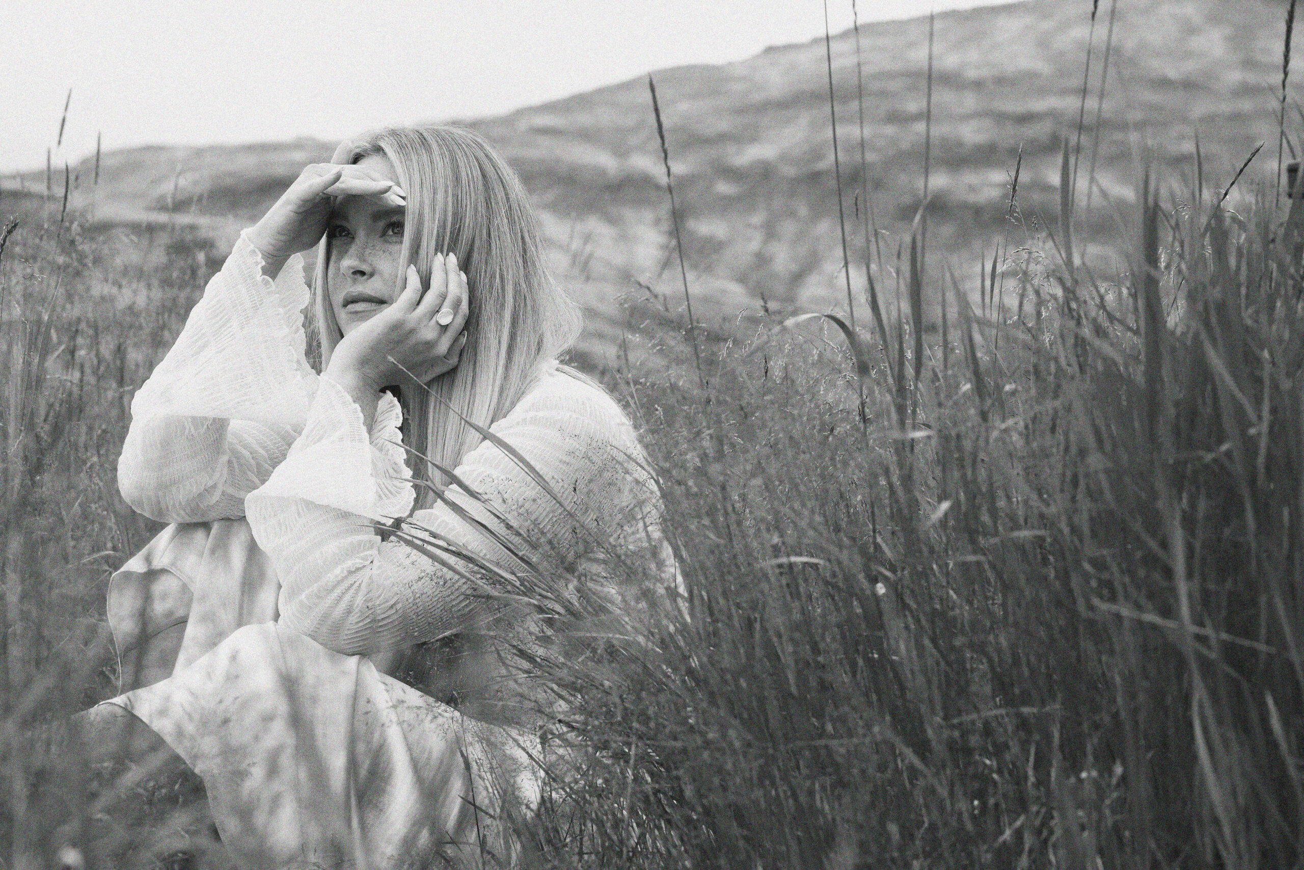 Sports Illustrated Model Camille Kostek photoshoot for Dune Jewelry in Iceland, travel inspired jewelry.