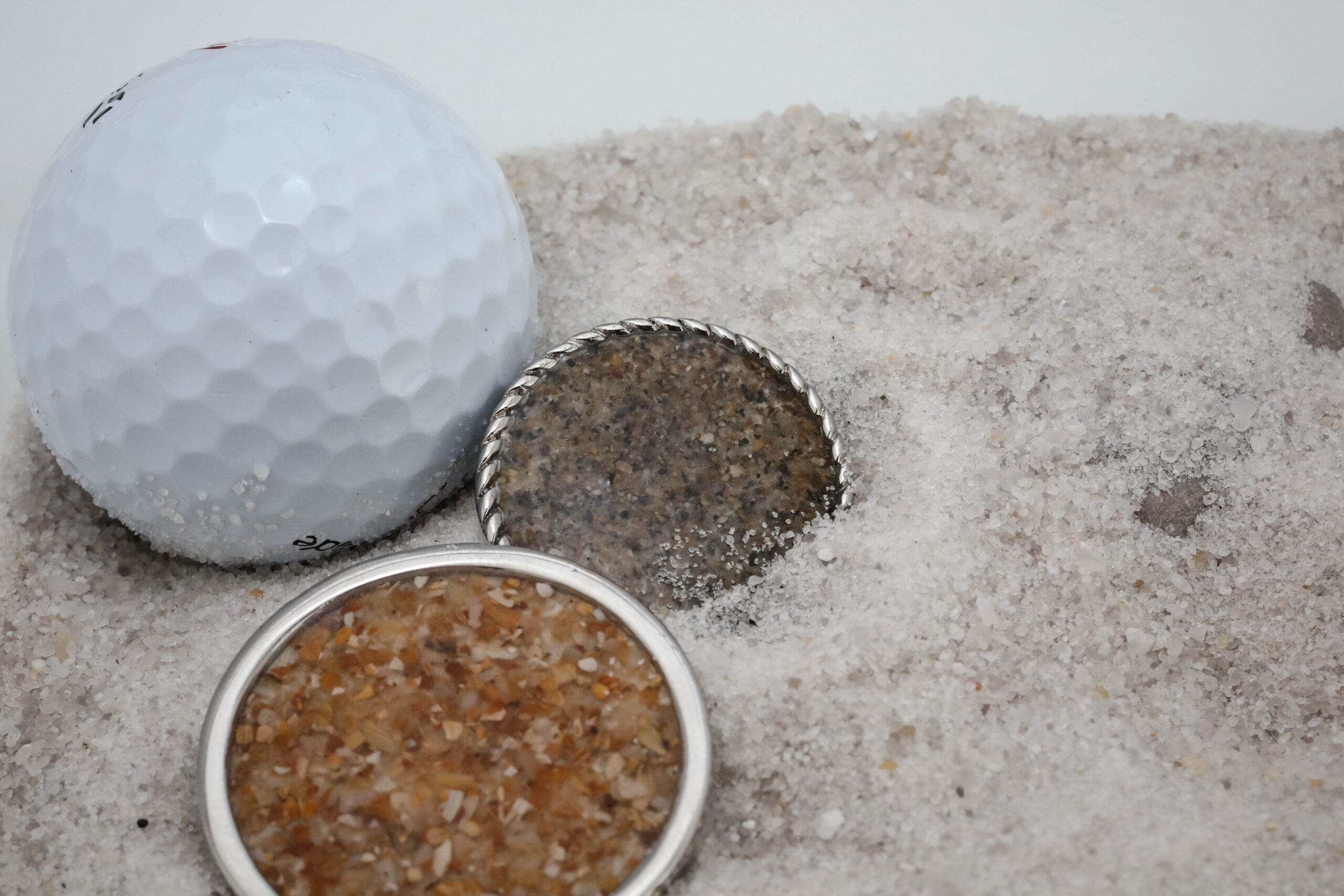 Small Golf Ball Marker for Golfer Dads and Sports Dads