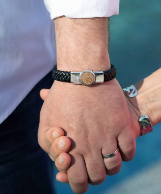 Men's Nautical Woven Bracelet by Dune Jewelry, the ideal gift for dad.