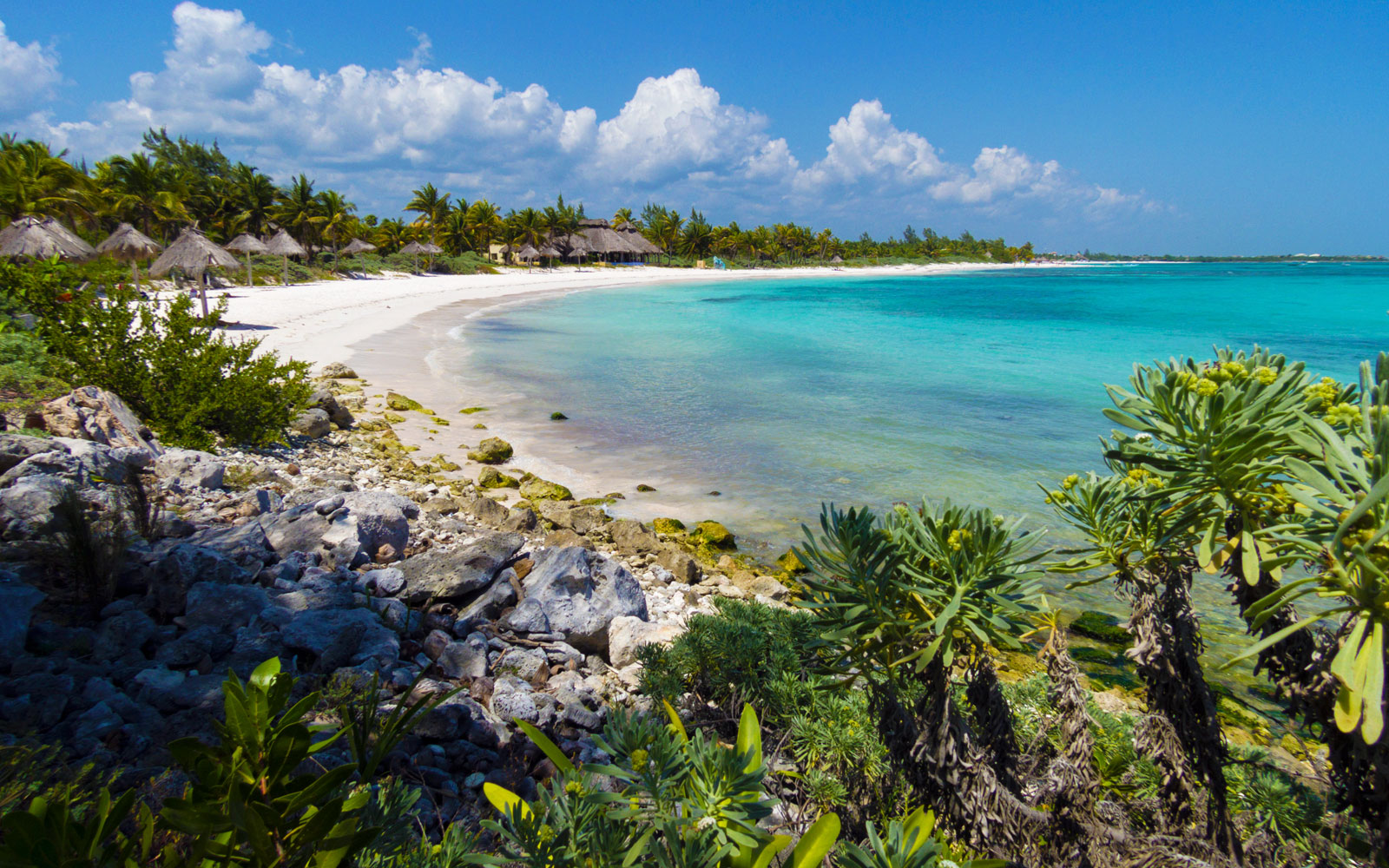 Xpu Ha beach in Mexico is one of the World's Best Beaches with sand in Dune Jewelry's Sandbank.