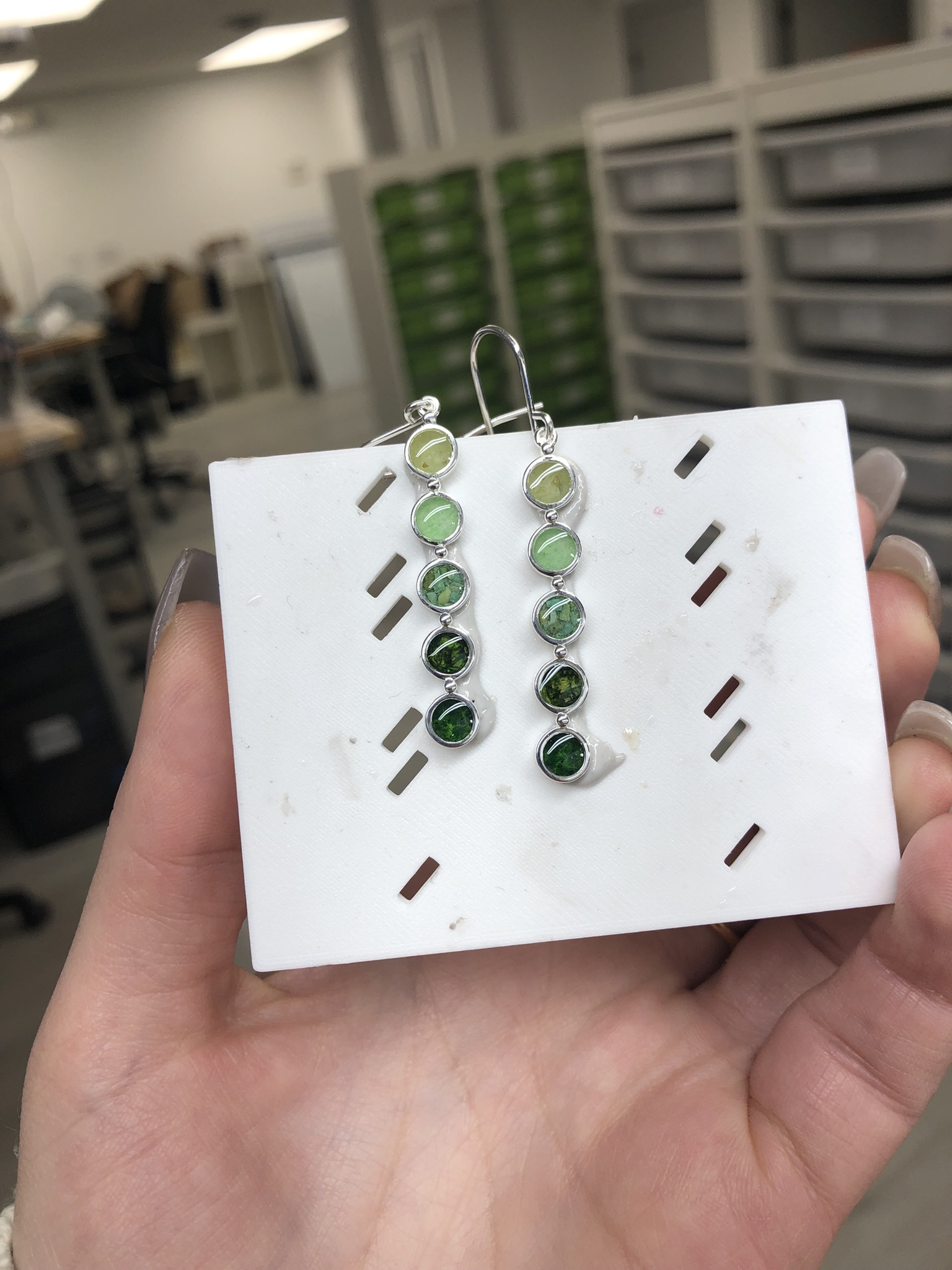 Endless Summer Bar Earrings from Dune Jewelry.