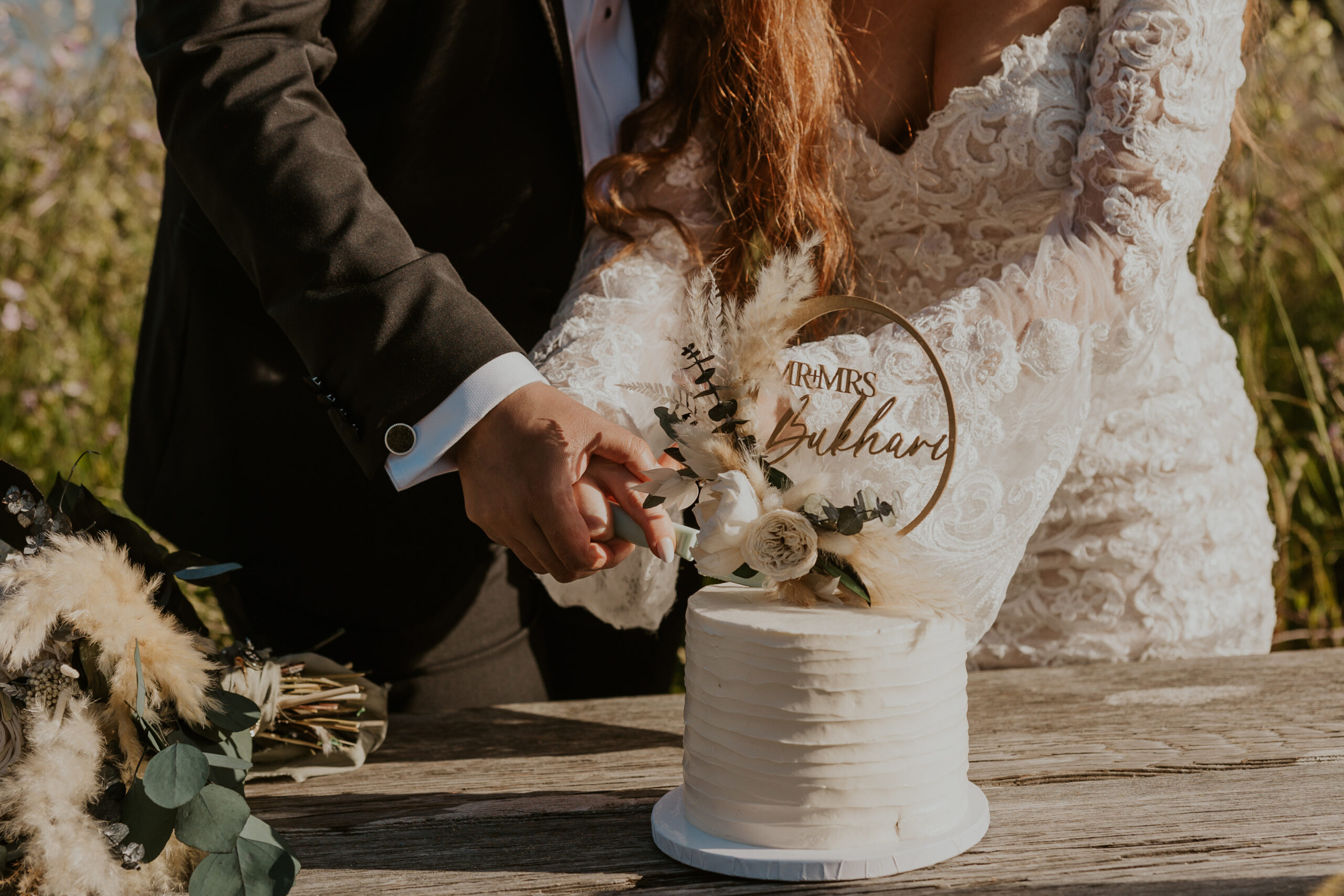 Wedding jewelry and cremation keepsakes for your wedding or elopement by Dune Jewelry.