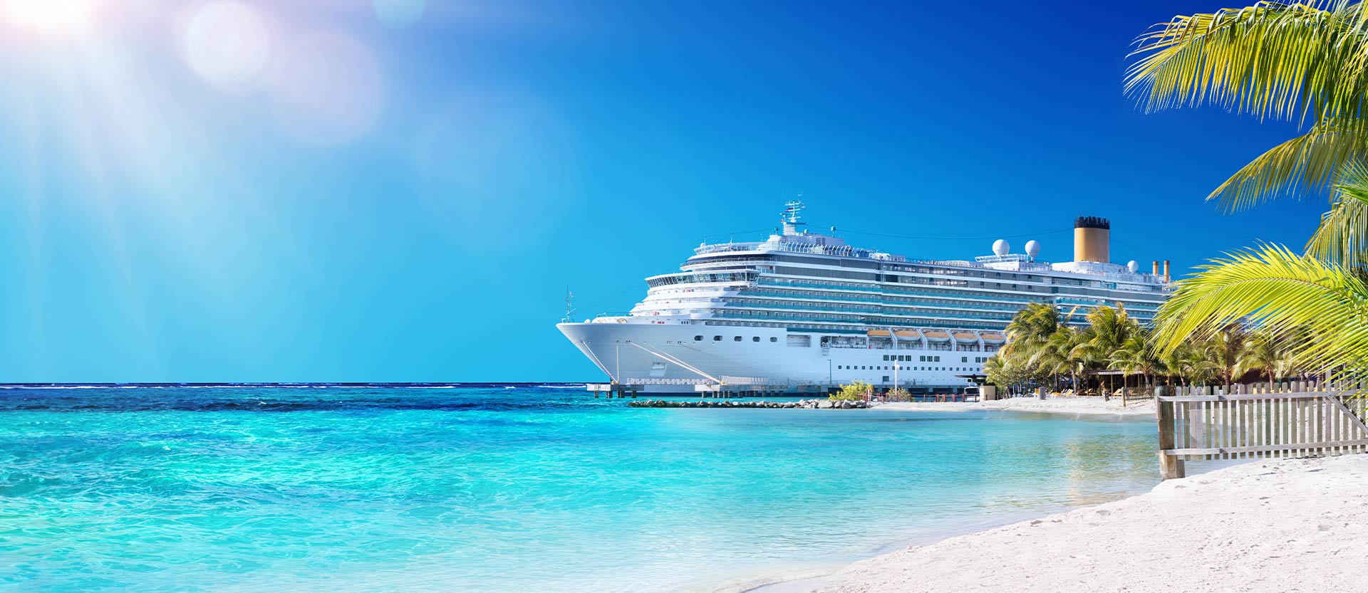 Cruise ship heading to the Caribbean and Alaska for Christine Kesteloo and Holly Daniels Christensen's Dune Travels cruise trip.