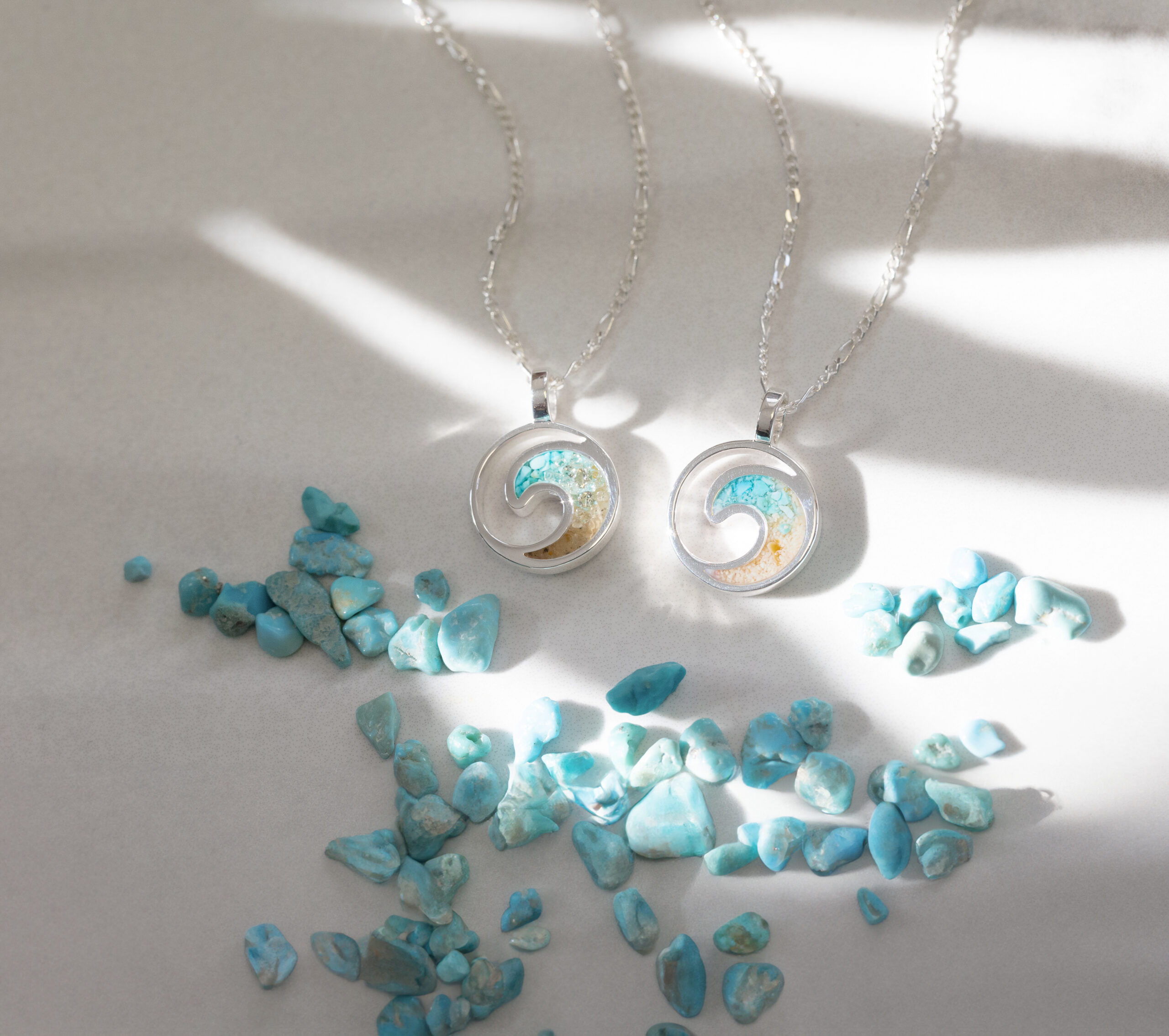 Valentine's Day jewelry and beach-inspired necklaces featured on this Valentine's Day Gift Guide.