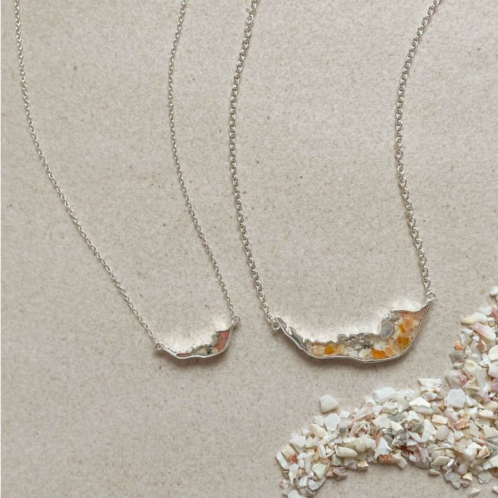 Where to shop holiday jewelry gifts, sanibel island necklace Dune Jewelry.
