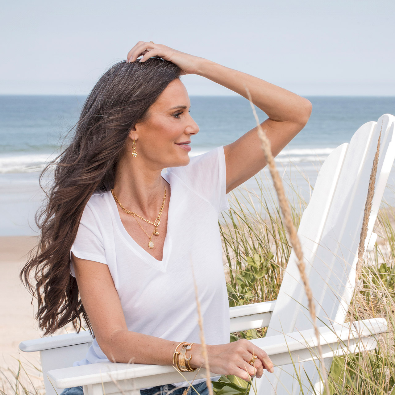 Captain Kate necklaces, beach necklaces with charms.