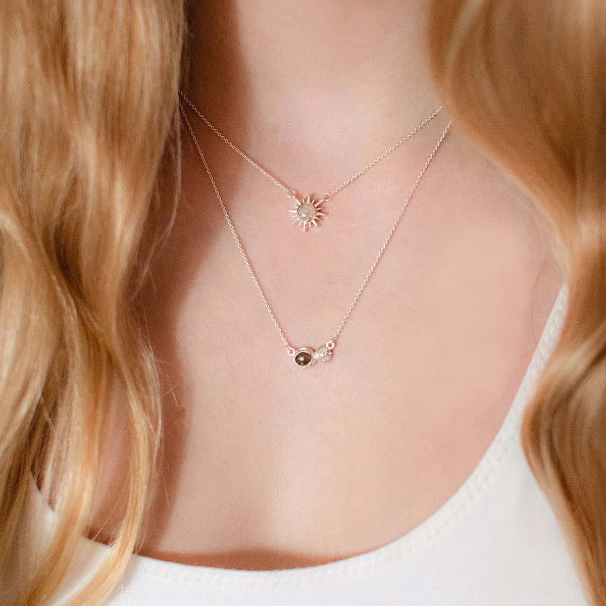 Delicate Dune Pineapple Necklace | Sterling Silver | Dune Jewelry