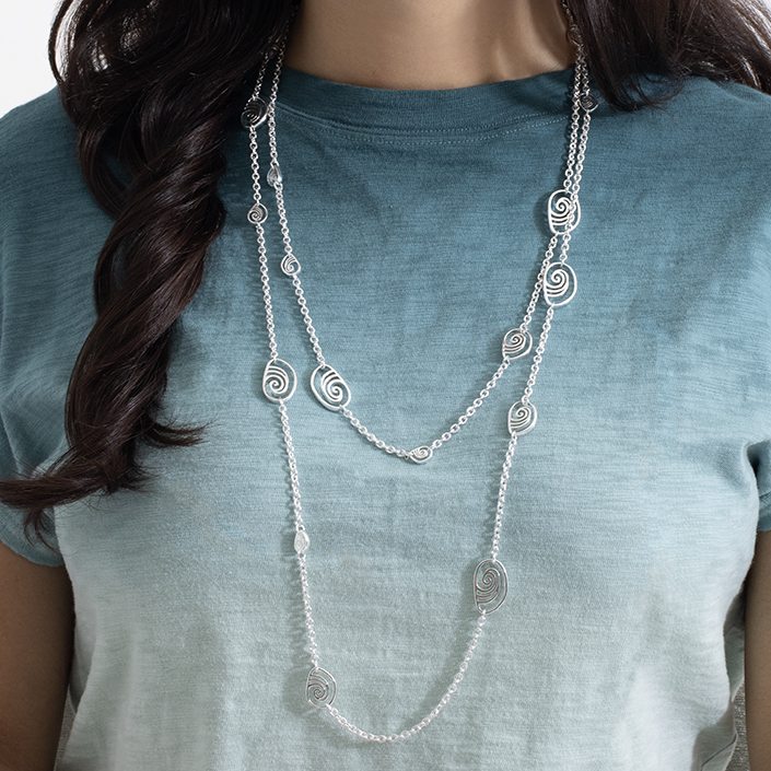 Conch Shell Layering Chain