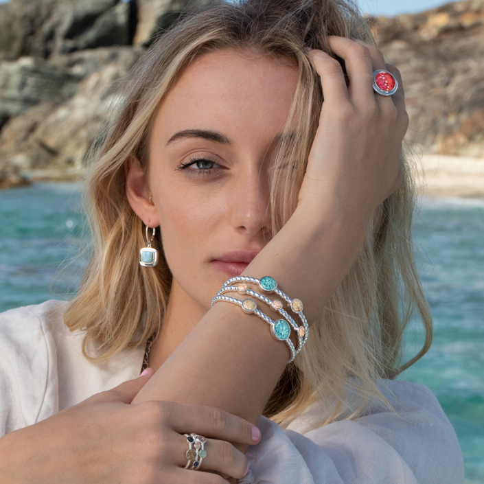 Icon Collection - Marilyn Monroe Neptune Cocktail Ring