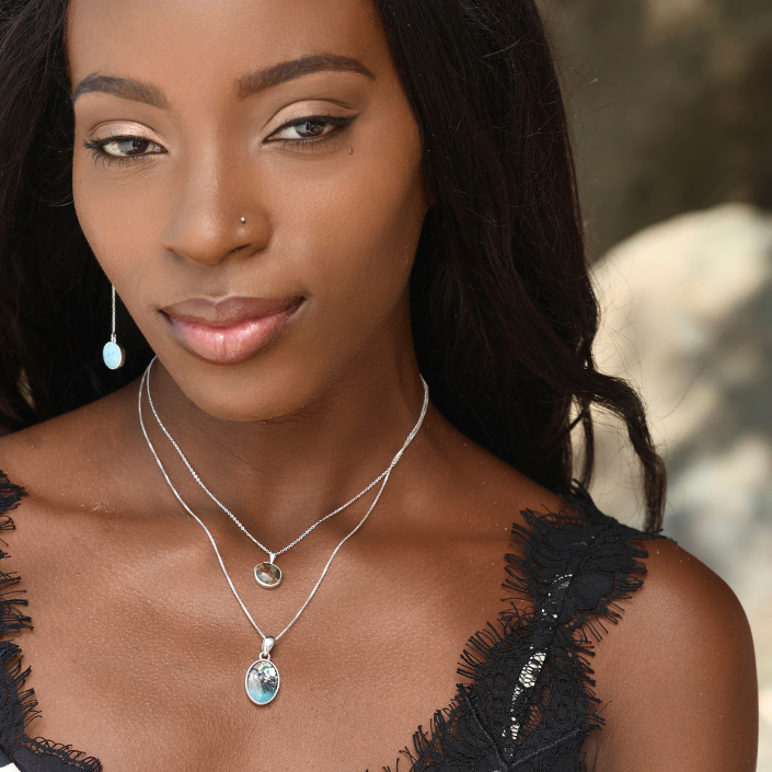 Sandrop Necklace - Alaska Triple Gradient 