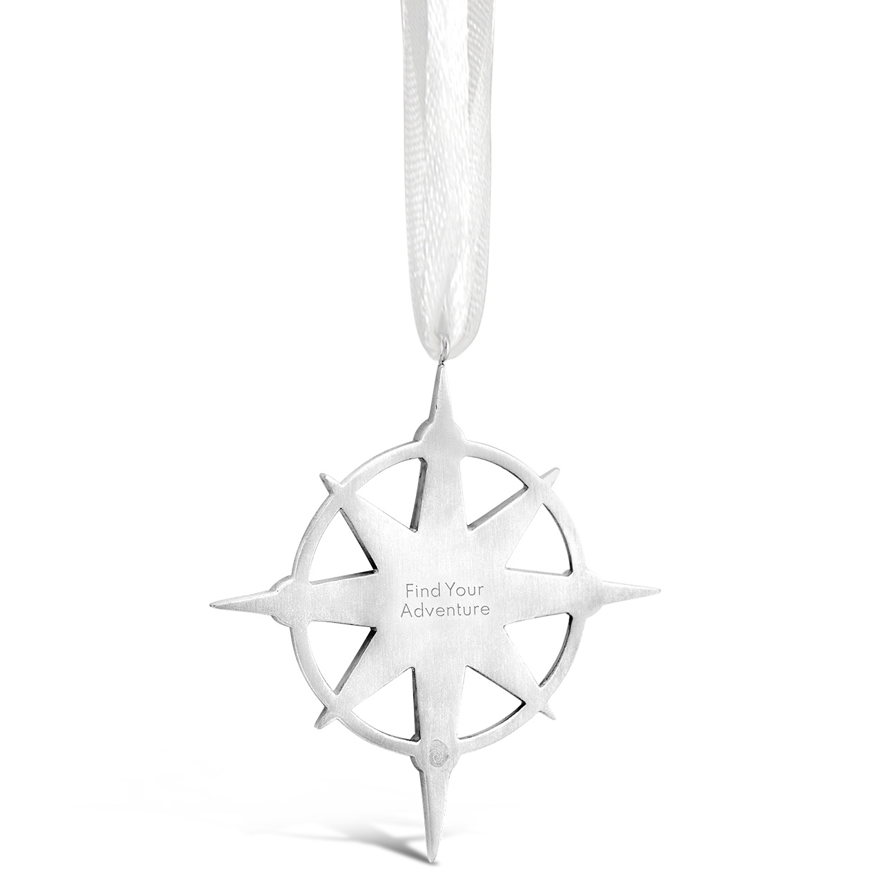 Compass Ornament Gradient Laguna Beach Turquoise