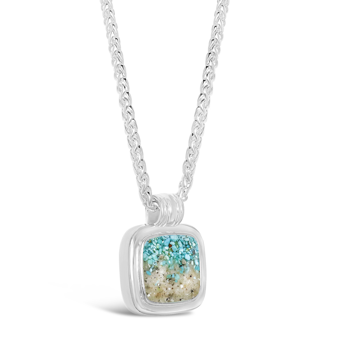 Cushion Cut Nautical Necklace - Custom Gradient