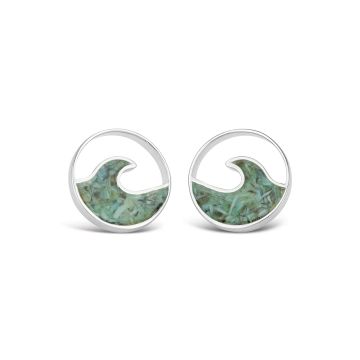 BC - Cresting Wave Stud Earrings