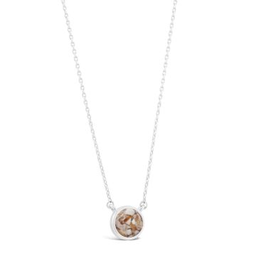 Birth Month Shell Necklace - August - Nutmeg Shell