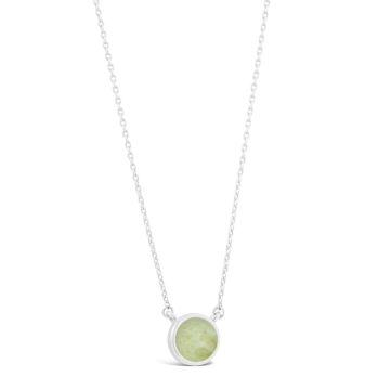Birth Month Power Stone Necklace - August - Peridot