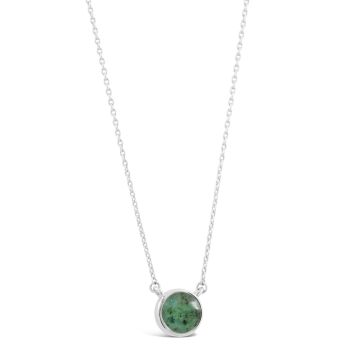 Birth Month Power Stone Necklace - May - Emerald