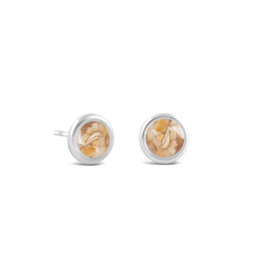 Birth Month Shell Dune Drop Studs - May - Mermaid Slipper