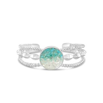 Boho Cuff Bracelet - Round - Custom Gradient