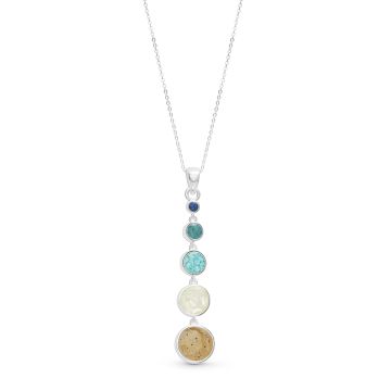 Cascade Necklace - Dune Silver
