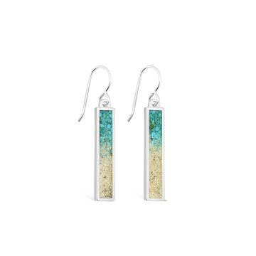 CEI - Dune Bar Earrings - Turquoise Gradient