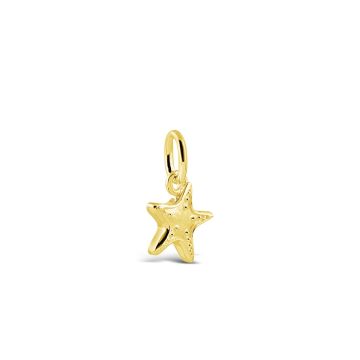 Collectible Travel Treasures Starfish Charm - 14k Gold Vermeil