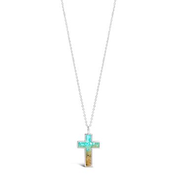 Cross Necklace - Custom Gradient