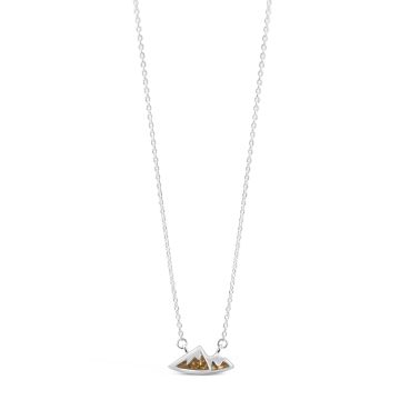 Delicate Dune Mountain Necklace | Sterling Silver | Dune Jewelry