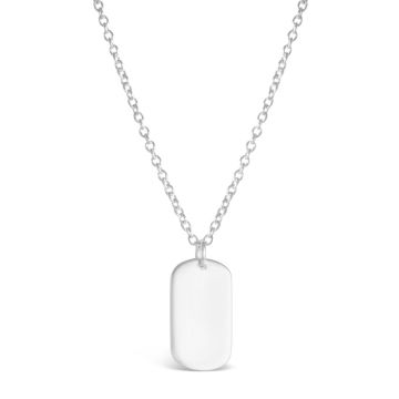 Engravable Necklace - Travel Tag