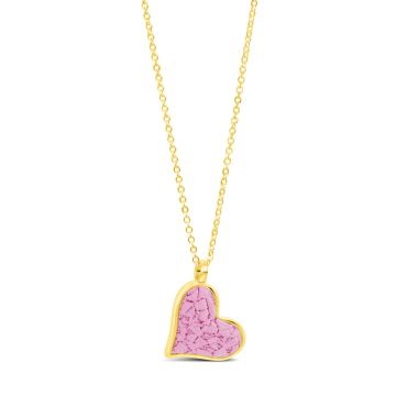 Explorer Heart Necklace - Gold