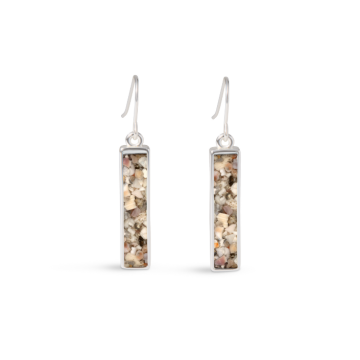 Explorer Bar Earrings - Silver