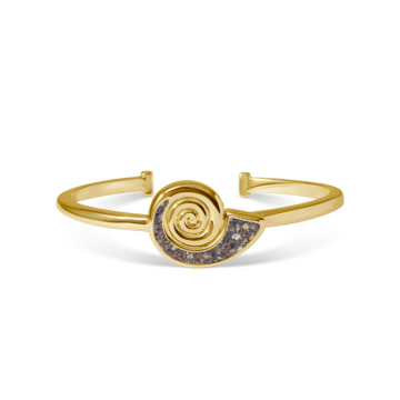 Explorer Nautilus Cuff Bracelet - Gold
