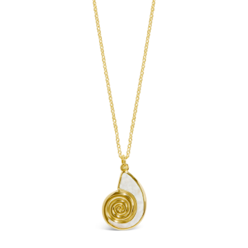 Explorer Nautilus Necklace - Gold