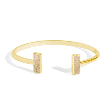 Explorer Bar Cuff Bracelet - Gold