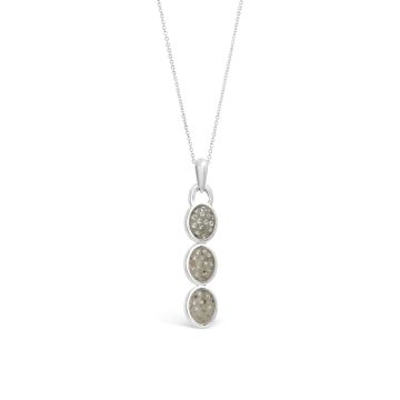 Milan Drop Necklace - Diamond Gradient
