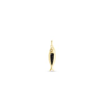 Minnow Pendant - Dune Gold