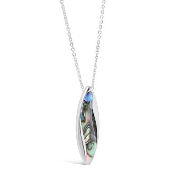 Ocean Current Necklace - Dune Silver