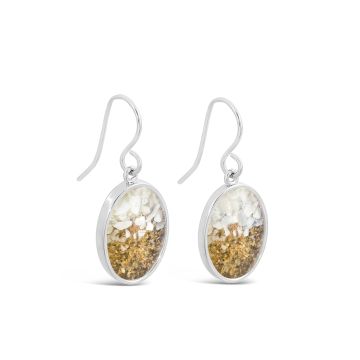 Sandrop Earrings - Large - Mother of Pearl Gradient