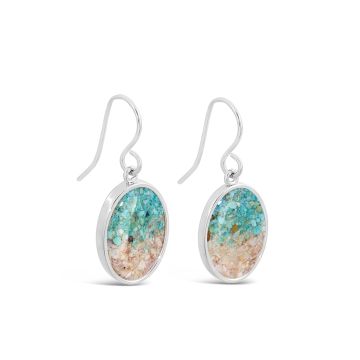 Sandrop Earrings - Large - Turquoise Gradient