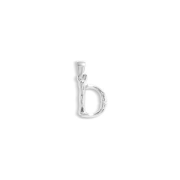 Mi Tesoro - D Letter Charm - Silver