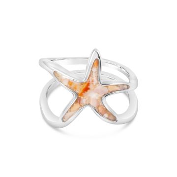 BC - Double Band Starfish Ring