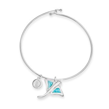 Stingray Bangle Larimar