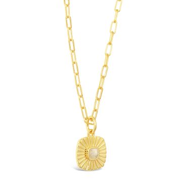 Travel Treasures Le Soleil Custom Charm Necklace Set 14k Gold Vermeil