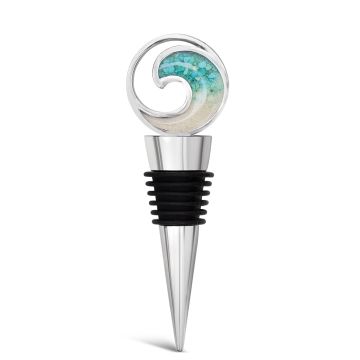 Wave Wine Stopper - Custom Gradient