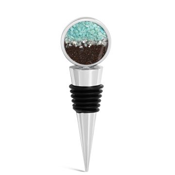 Wine Stopper - Ocean Gradient
