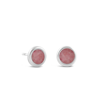 Birth Month Power Stone Dune Drop Studs - October - Tourmaline