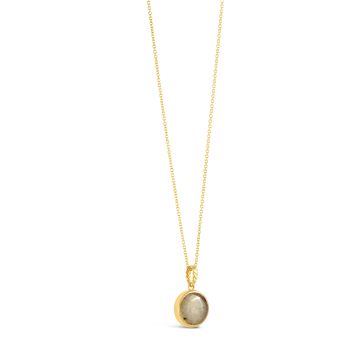 Bespoke Round Necklace - 14k Yellow Gold