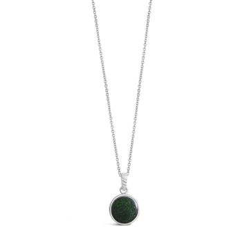 Bespoke Round Necklace - Green Sandstone