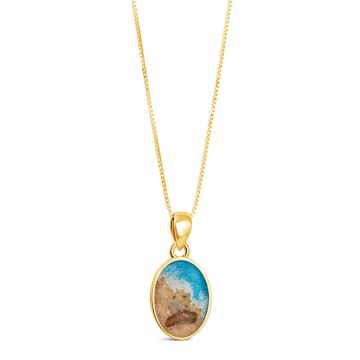 Limited Edition - Shark Week Sandrop Necklace - 14k Gold Vermeil
